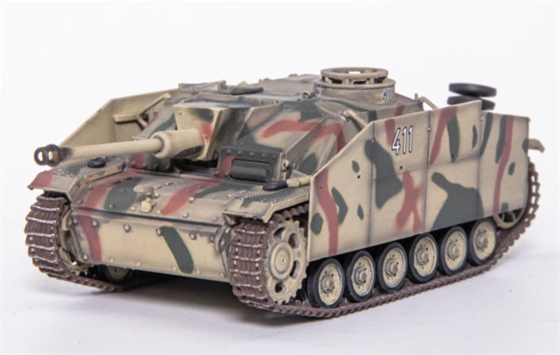 Dragon StuG.III Ausf.G Early Production w/Schurzen 115th Armored Battalion Italy 1943 1:72 Tank Pre-built Model