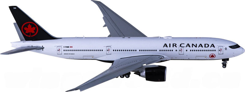 Geminijets Air Canada Boeing 777-200LR C-FNND Flaps Down 1:400 Diecast Model view 1