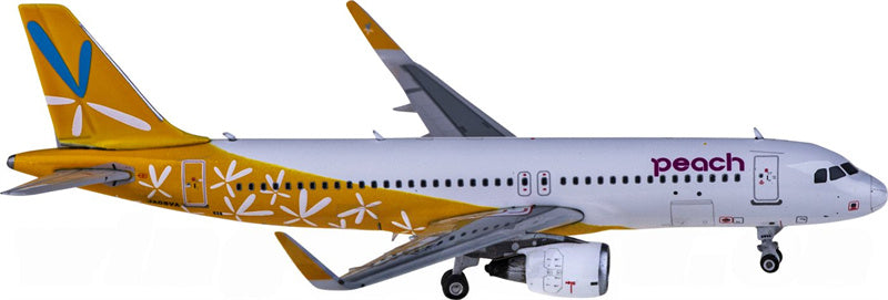 Phoenix Peach Aviation Airbus A320 JA08VA 1:400 Diecast Model view 3