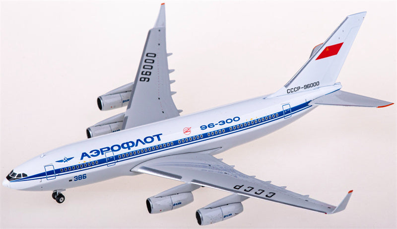 Phoenix Aeroflot for Ilyushin Il-96-300 CCCP-96000 1:400 Airplane Pre-built  Airliner Model Display