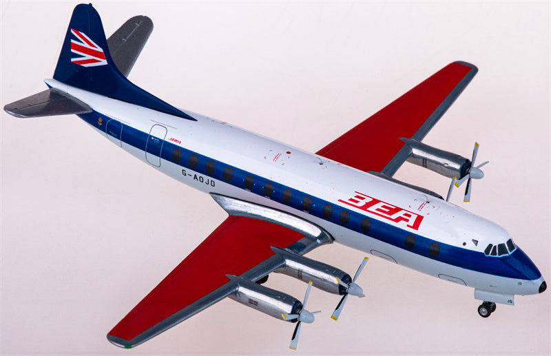 Herpa BEA Vickers Viscount 800 G-AOJD 1:200 Diecast Model view 1