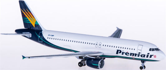 AeroClassics Premiair for Airbus A320 OY-CNP 1:400 Aircraft Pre-built  Airliner Model Display