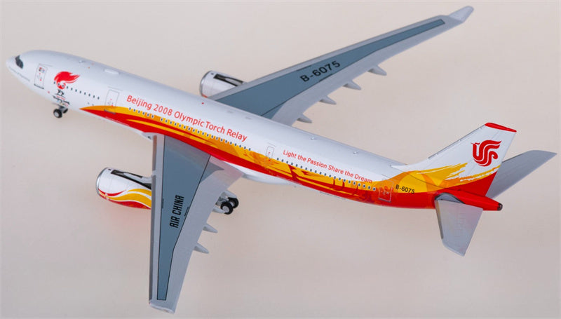 NG Models Air China Airbus A330-200 B-6075 1:400 Aircraft Pre-built  Airliner Model Display