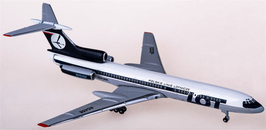 AeroClassics LOT Tupolev Tu-154 CCCP-85455 1:400 Diecast Model view 1