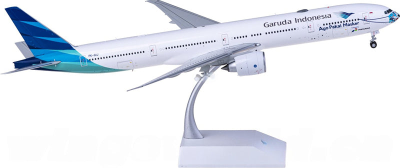 JC Wings Garuda Indonesia Boeing 777-300ER PK-GIJ 1:200 Diecast Model view 2