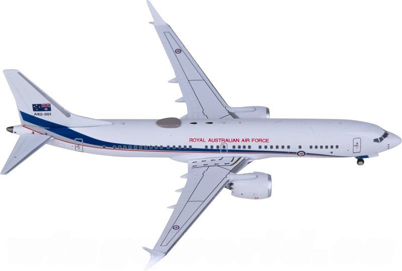 NG Models RAAF for Boeing 737 MAX 8 for BBJ A62-001 1:400 Airplane Pre-built  Airliner Model Display
