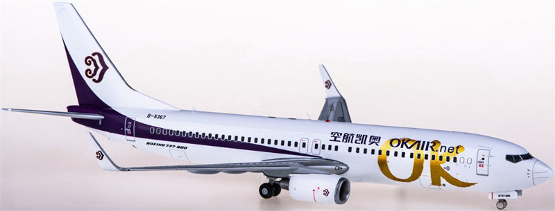 JC Wings Okay Airways Boeing 737-800 B-5367 1:200 Diecast Model view 1