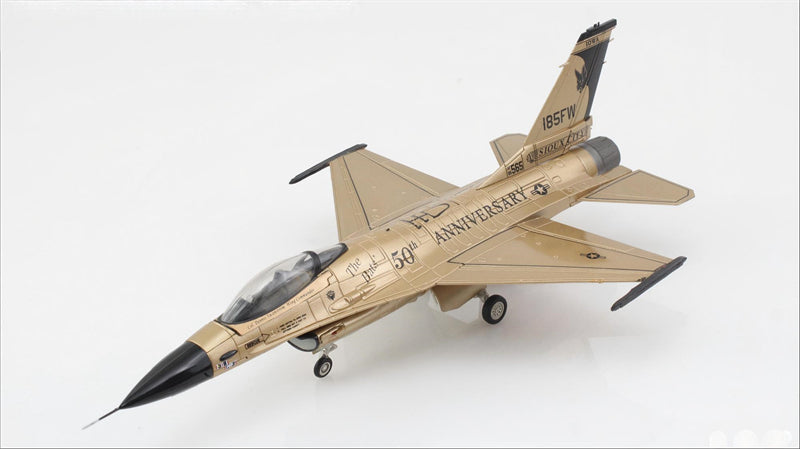HOBBY MASTER USAF F-16A 185ARW 1:72 Model 2022 Golden Bat Viper 85-1565