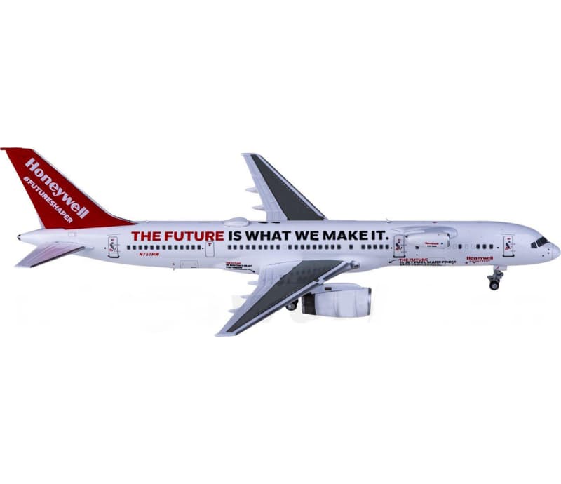 NG Models Honeywell Boeing 757-200 N757HW 1:400 Aircraft Pre-built  Airliner Model Display