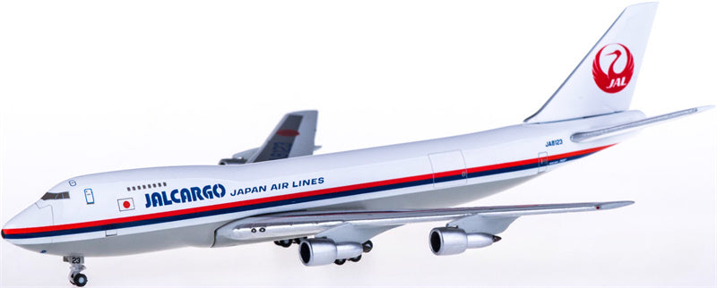 Hogan Japan Airlines Cargo Boeing 747-200F JA8123 1:500 Diecast Model view 3