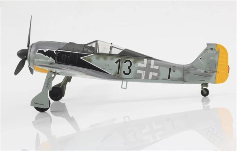 HOBBY MASTER FW 190A-3 Black 13 8/JG.2 Luftwaffe WWII 1:48 Airplane Pre-built Model