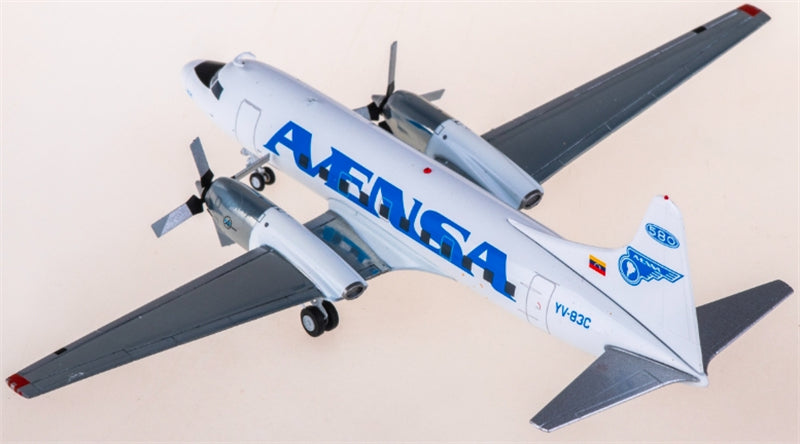 JC Wings Avensa Convair CV-580 YV-83C 1:200 Diecast Model view 3