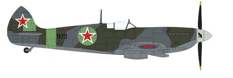 Hobby Master Spitfire Mk. IX "Russian Spitfire" PT879, England, 2020 1:48 Aircraft Pre-built Model