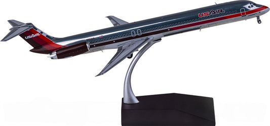 Geminijets USAir for McDonnell Douglas MD-80 N824US 1:200 Aircraft Pre-built  Airliner Model Display
