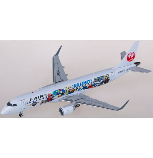 JC Wings J-Air Embraer 190-100STD JA252J 1:200 Aircraft Pre-built  Airliner Model Display