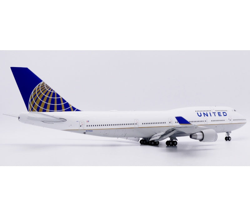 JC Wings 1:200 United Airlines B747-400 N175UA Flaps down DIECAST Model
