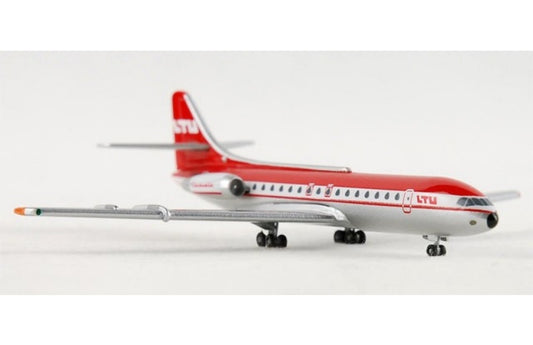 Herpa LTU Aerospatiale Caravelle Sud Aviation SE 210 D-ABAP 1:500 Aircraft Pre-built  Airliner Model Display
