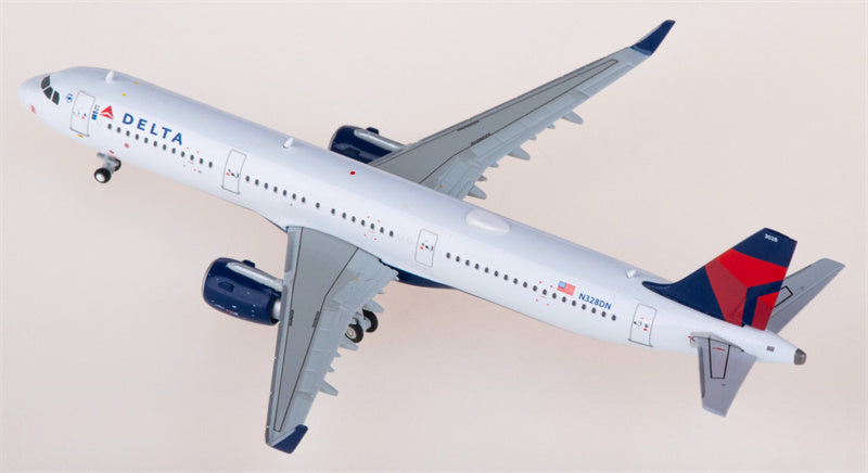 Geminijets Delta Air Lines Airbus A321 N328DN 1:400 Diecast Model view 3