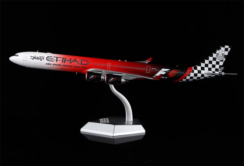 SQ Wings Etihad Airways Airbus A340-600 A6-EHJ 2010 1:200 Aircraft Model