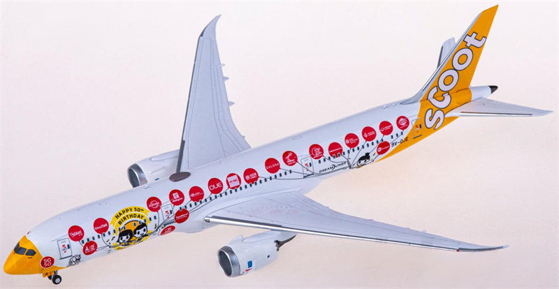 NG models Scoot Boeing 787-9 9V-OJE 1:400 Diecast Model view 1