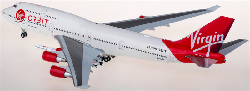 JC Wings Virgin Orbit Boeing 747-400 N744VG 1:200 Diecast Model view 2