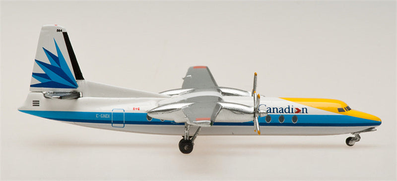 AeroClassics Nordair Fokker F27 C-GNDI 1:400 Diecast Model view 2