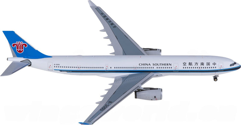 NG Models China Southern Airbus A330-300 B-300U 1:400 Diecast Model view 2