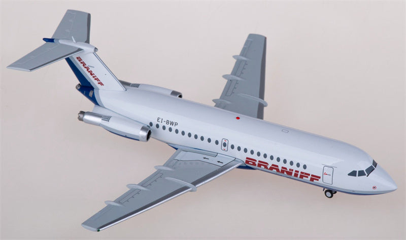 Geminijets Braniff BAC 1-11-200 EI-BWP 1:200 Aircraft Pre-built  Airliner Model Display