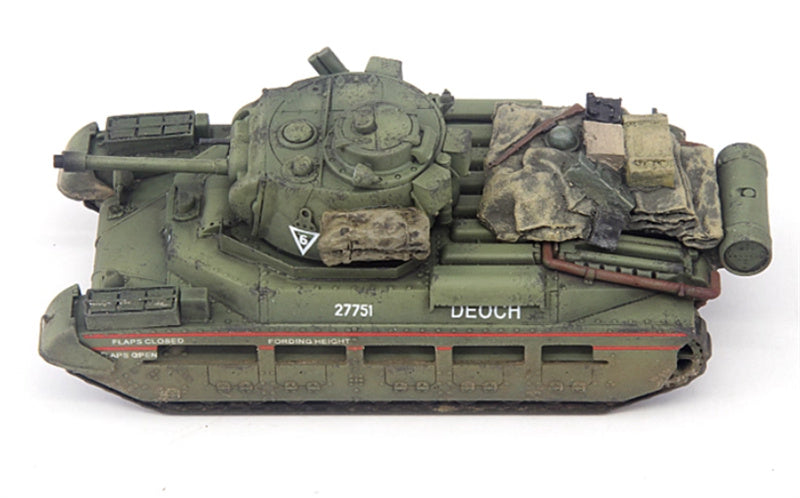 S-MODEL Matilda II Frog Flamethrower Tank Deoch 27751 1:72 Tank Pre-built Model