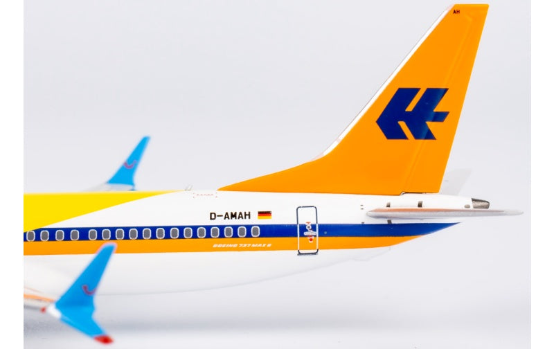 NG Models 1:400 TUI B737 MAX8 D-AMAH 50th anniversary DIECAST Model