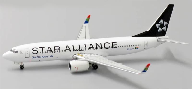 Witty 1:400 South African Airways B737-800 ZS-SJV DIECAST Model