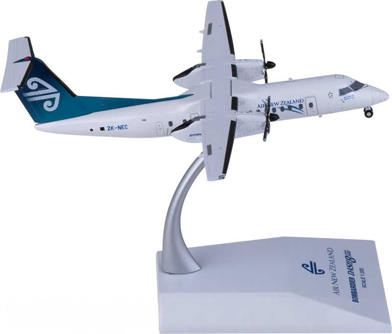 JC Wings Air New Zealand De Havilland Canada DHC-8-300 ZK-NEC 1:200 Diecast Model view 2