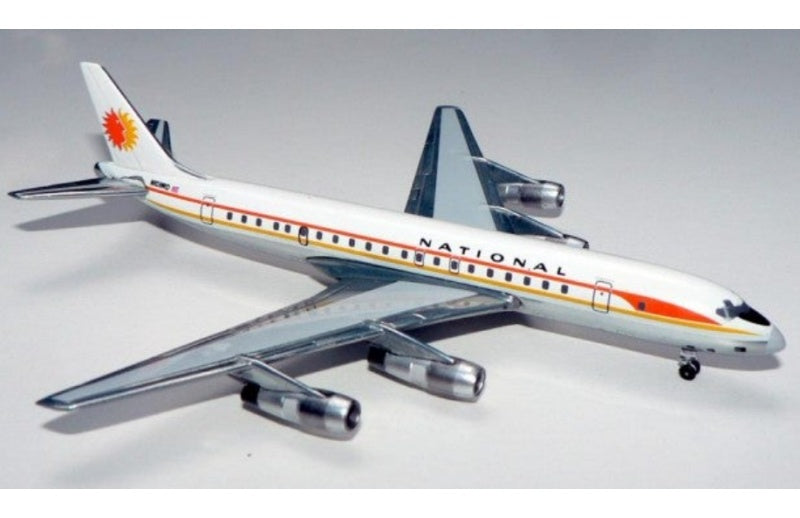 AeroClassics National Airlines Douglas DC-8-54 N108RD 1:400 Aircraft Pre-built  Airliner Model Display