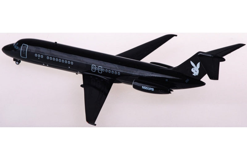 Herpa Play boy McDonnell Douglas DC-9-30 N950PB Big Bunny 1:200 Aircraft Pre-built  Airliner Model Display