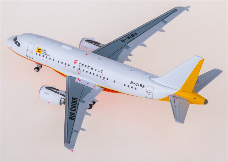 NG Models Air China Airbus A318ACJ B-6188 Anzhong Petroleum 1:400 Diecast Model view 2