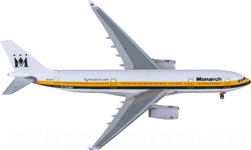 Phoenix Monarch Airlines Airbus A330-200 G-EOMA 1:400 Diecast Model view 4