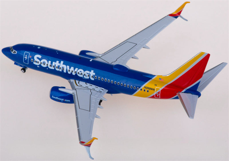 NG Models Southwest Airlines Boeing 737-700 N269WN 1:400 Diecast Model view 4
