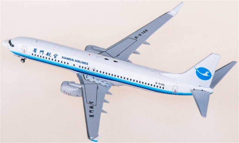 NG Models Xiamen Airlines for Boeing 737-800 B-5146 1:400 Aircraft Pre-built  Airliner Model Display