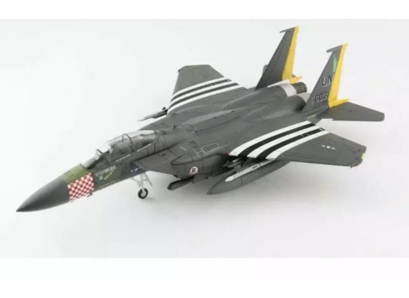 HOBBY MASTER F-15E "75th D-Day Anniversary scheme" 91-0603, 494th FS, RAF Lakenheath, June 2019 (Yellow tail) 1:72 Aircraft Pre-built Model