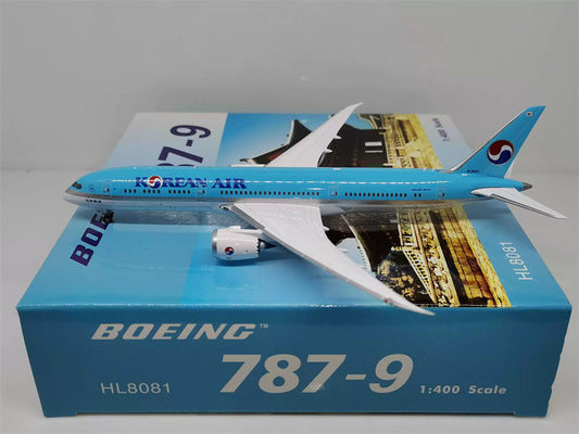 Phoenix Korean Air Boeing B787-9 HL8081 First 1:400 Model view 1
