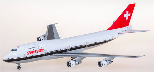 JC Wings Swissair for Boeing 747-300 HB-IGF 1:200 Airplane Pre-built  Airliner Model Display