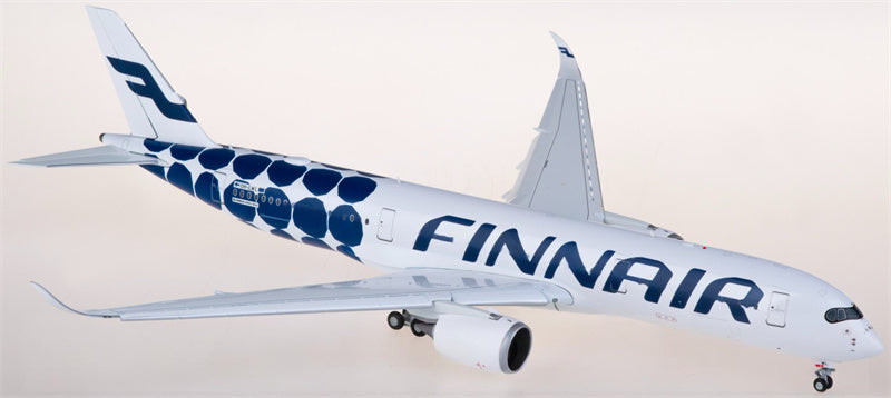 JC Wings Finnair Airbus A350-900XWB OH-LWL Flaps Down 1:200 Diecast Model view 4