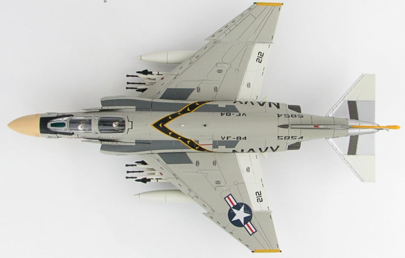 HOBBY MASTER USN F-4J VF-84 1:72 Model 1972 USS Franklin D. Roosevelt Jolly Rogers 155854