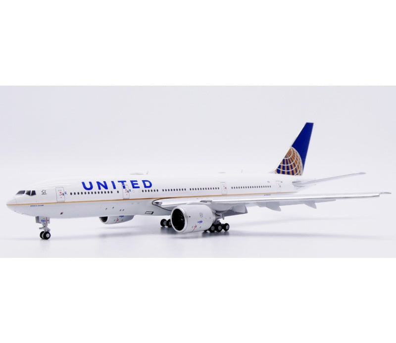 JC Wings 1:400 United Airlines B777-200ER N78001 Flaps down DIECAST Model