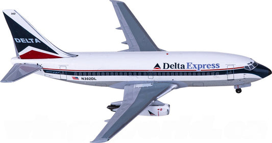 AeroClassics Delta Express Boeing 737-200 N302DL 1:400 Diecast Model view 1