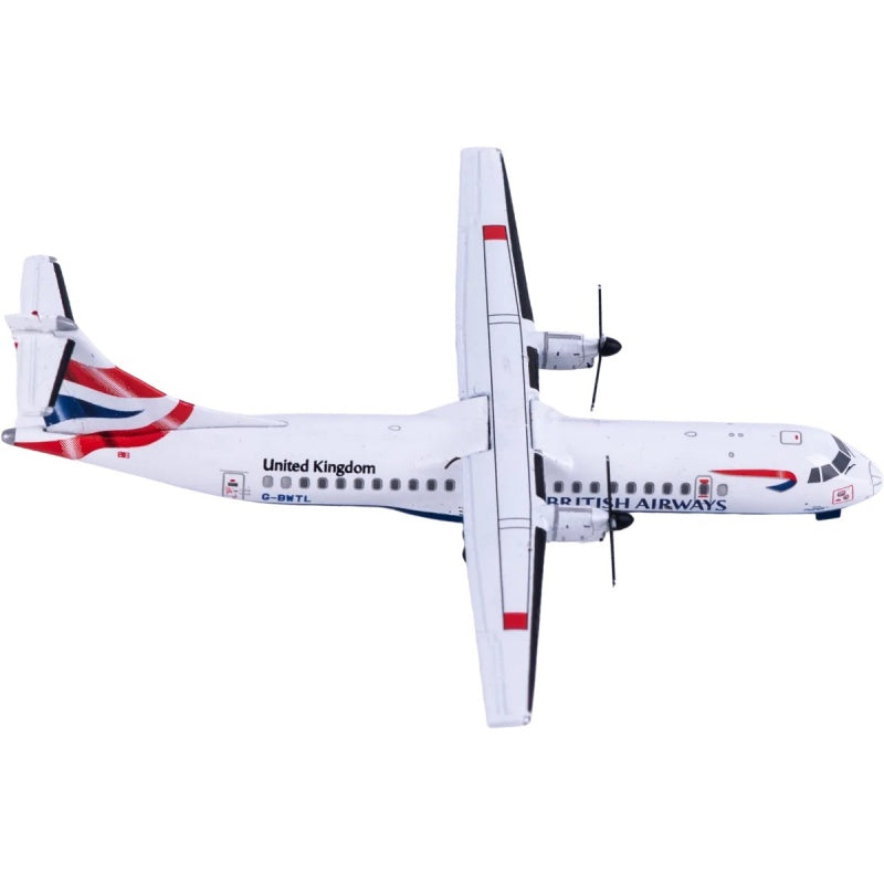 JC Wings 1:400 British Airways ATR-72-200 G-BWTL  DIECAST Model