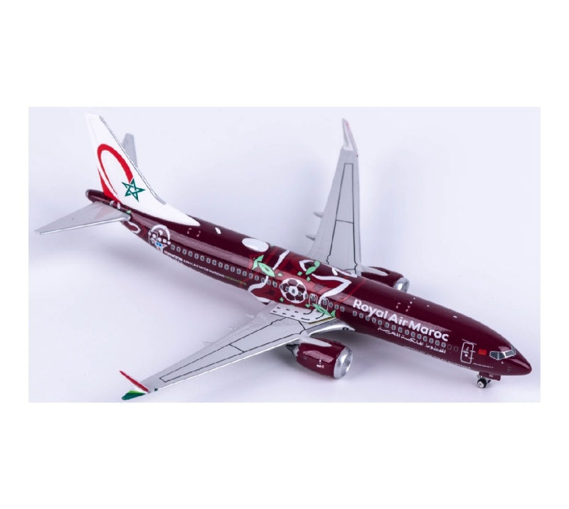 Phoenix 1:400 Royal Air Maroc Boeing 737 MAX 8 CN-MAX  DIECAST Model
