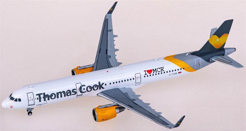 JC Wings Thomas Cook Airbus A321 G-TCDM 1:400 Diecast Model view 2