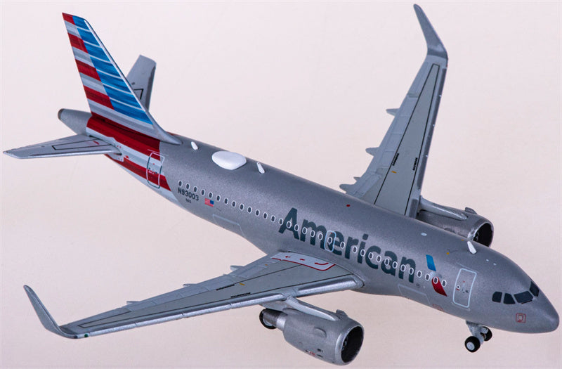 Geminijets American Airlines for Airbus A319S N93003 1:400 Airplane Pre-built  Airliner Model Display
