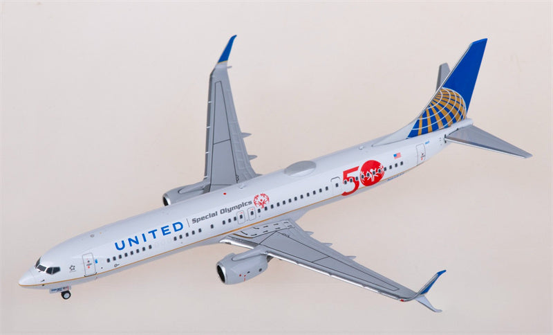 NG Models United Airlines Boeing 737-900ER N66837 1:400 Aircraft Pre-built  Airliner Model Display